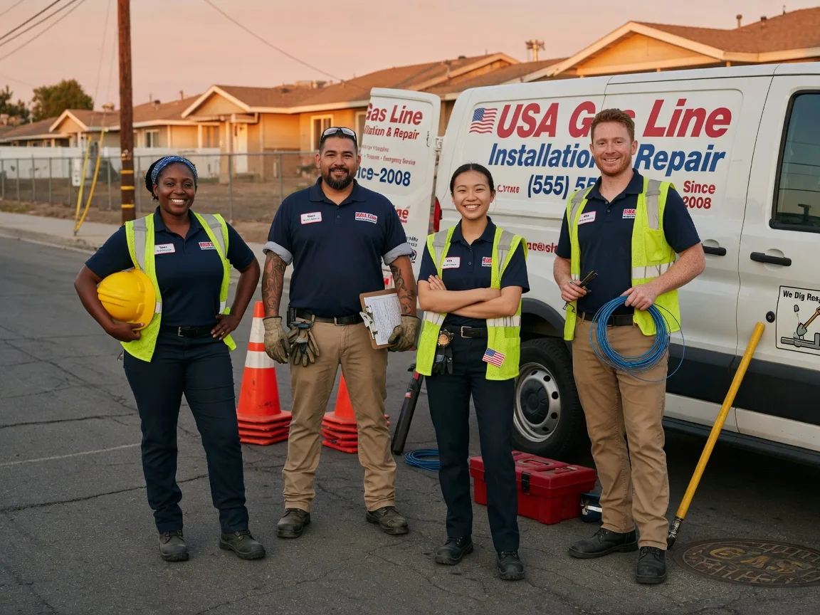 Gas Line Installation company in Saint Francisville, IL